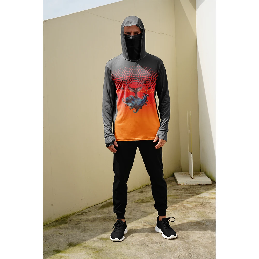 Summer Clothing Us - Camisetas de Pesca para Hombre, Sudadera