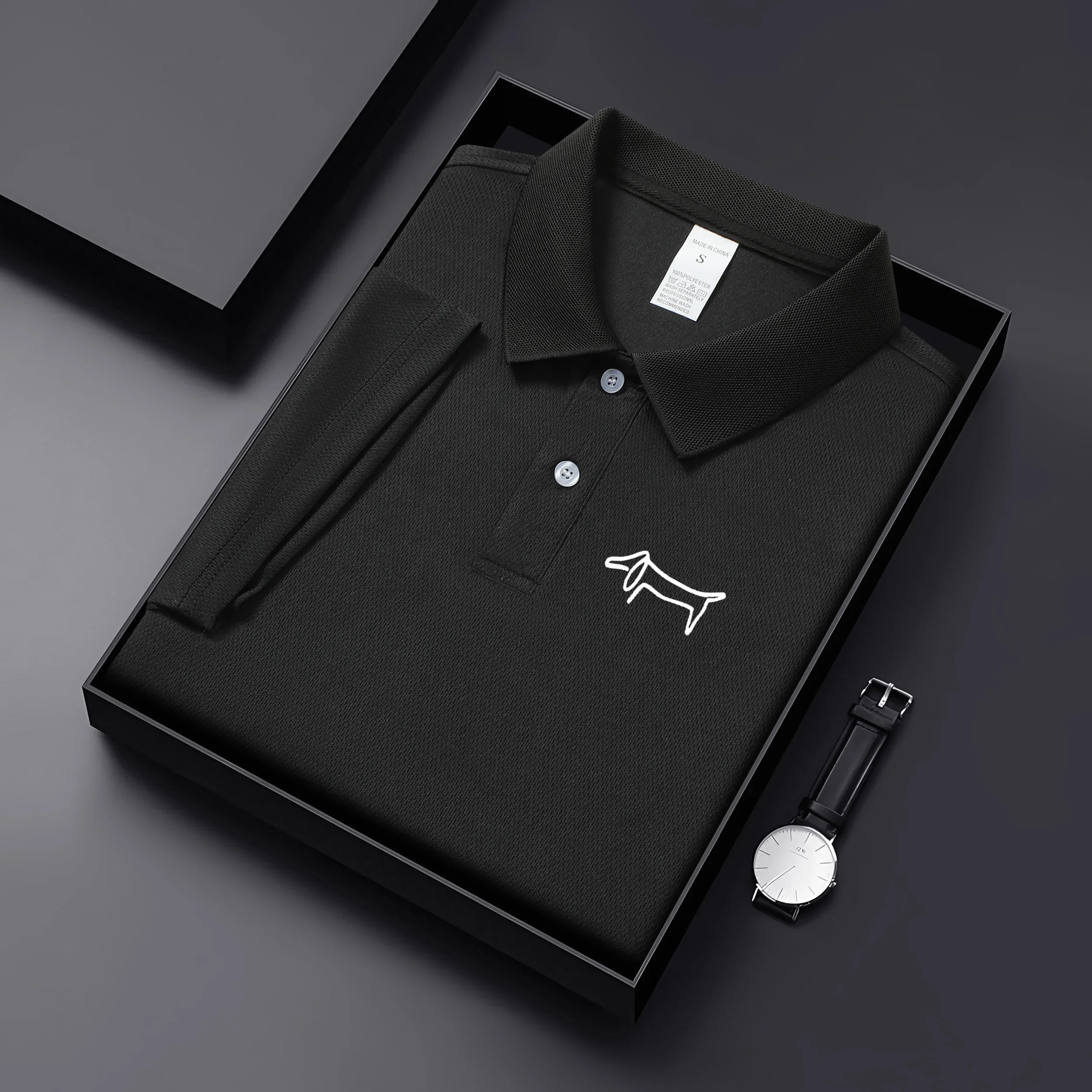 Summer Golf Clothing - Polo de Moda Coreana de Alta