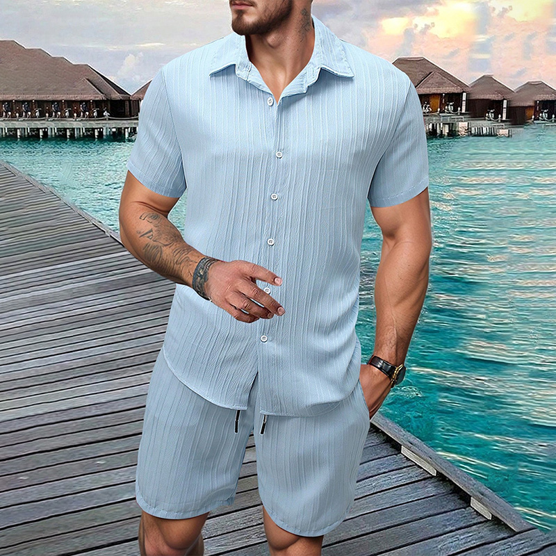 Summer Clothing Sets - Conjunto de 2 Piezas para Hombre,