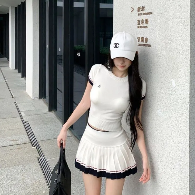 Traje de Dos Piezas Coreano de - Summer Golf Clothing reseña y precio