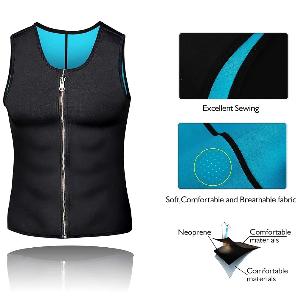 1 unidad Chaleco de sauna de n - Tank Top Breathable reseña y precio