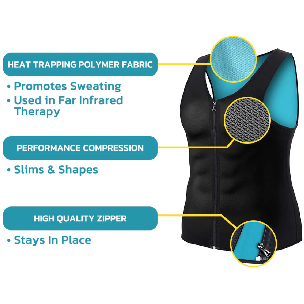 1 unidad Chaleco de sauna de n - Tank Top Breathable reseña y precio
