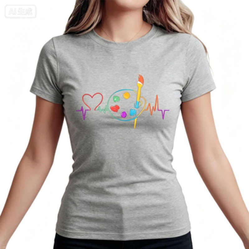 Camiseta Casual de Cuello Redo - Summer Clothing Palette reseña y precio
