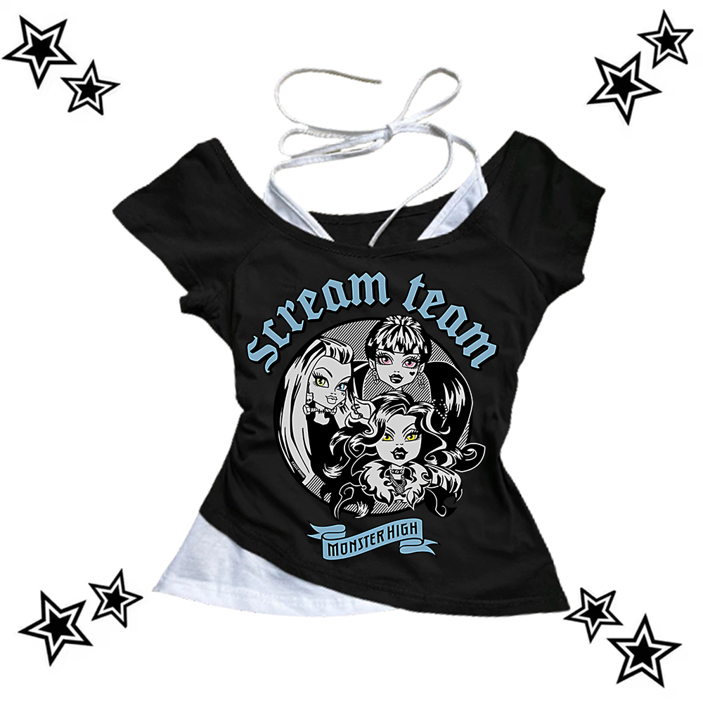 Camiseta estética Punk Fairy k - Summer Clothing Newborn reseña y precio