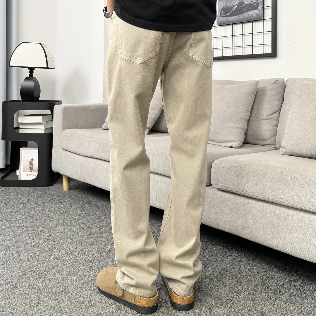 Pantalones rectos con logotipo - Summer Golf Clothing reseña y precio