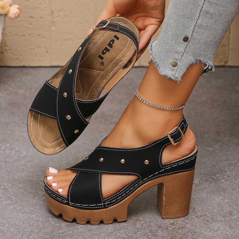 Sandalias de gladiador con cor - Summer Clothing Petite reseña y precio